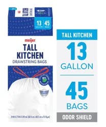 Meijer Mjr Kitch Bag Unsctd+odor Block 13g 45ct