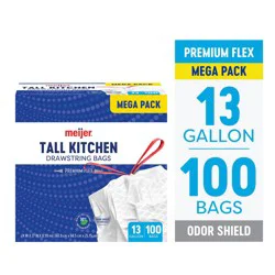 Meijer Mjr Kitch Megaflx Unsc-Odr Blk 13g 100ct