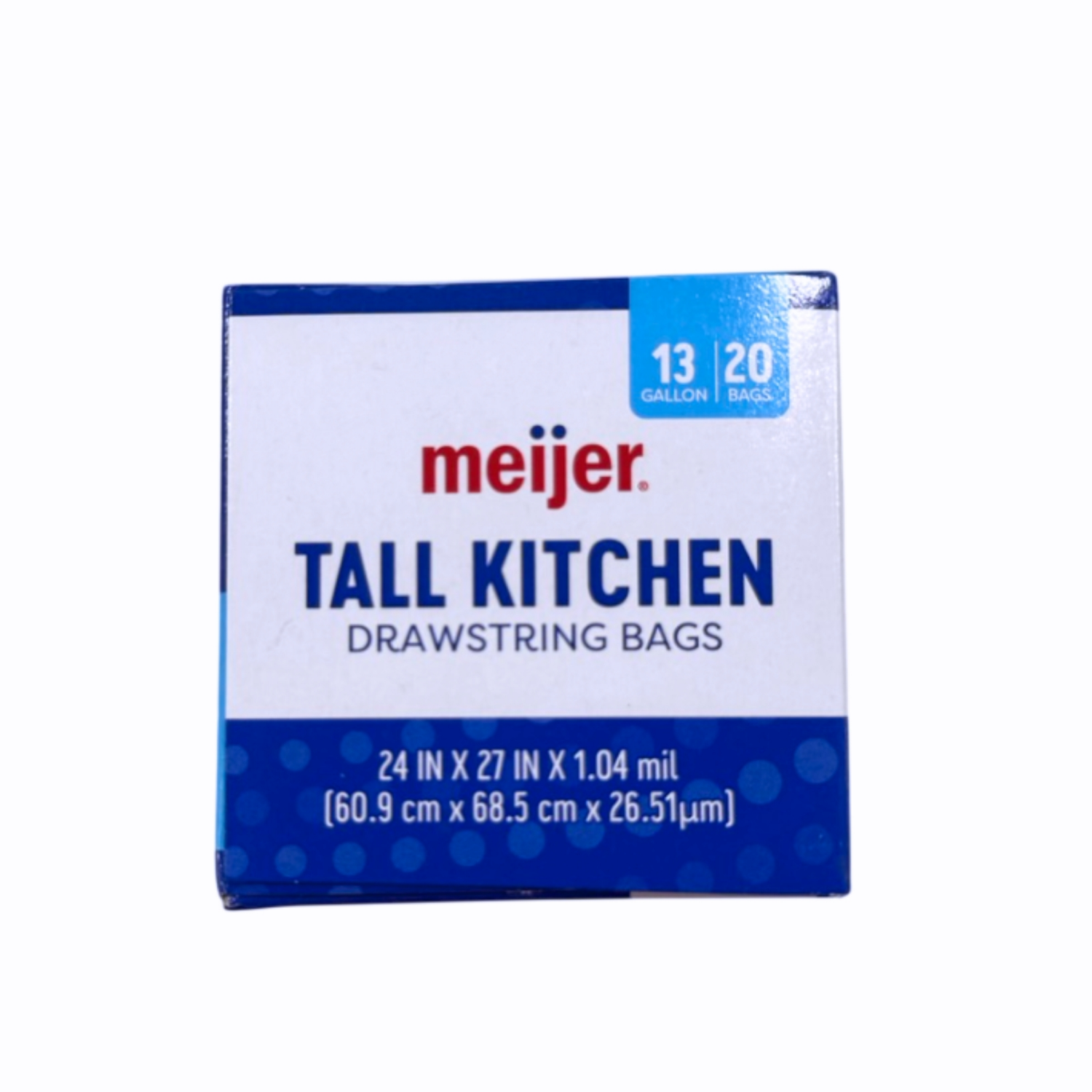 slide 5 of 8, Meijer MJR KITCH BAG UNSCTD+ODOR BLOCK 13G 20CT, 13 gram, 20 ct