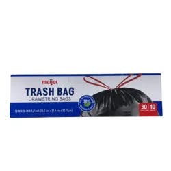 Meijer Trash Bag 30gal 10ct