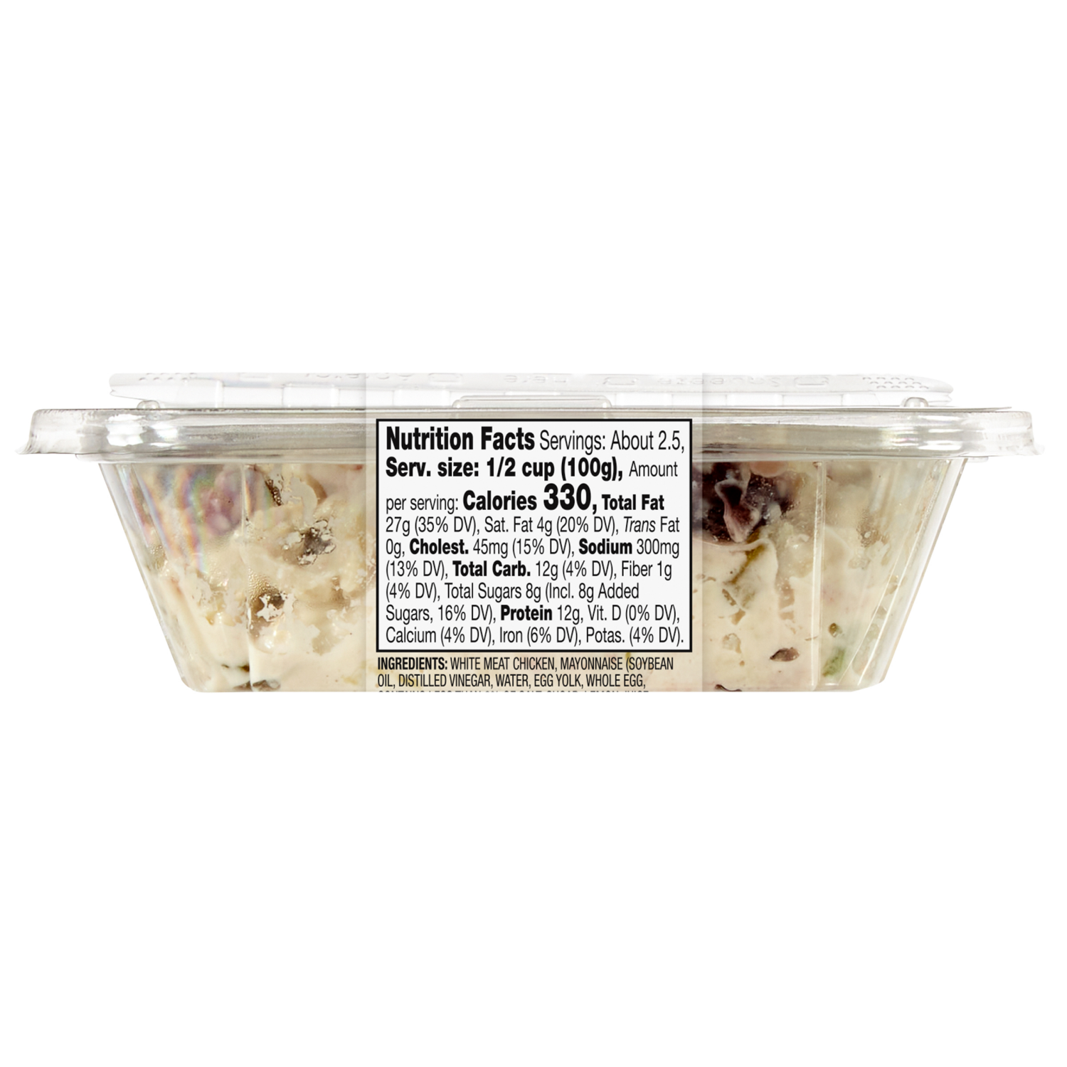 slide 3 of 5, Fresh from Meijer Gourmet Cranberry and Walnut Chicken Salad, 8 oz