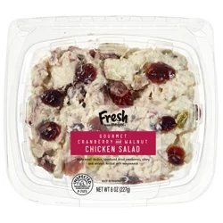 Fresh from Meijer Gourmet Cranberry and Walnut Chicken Salad