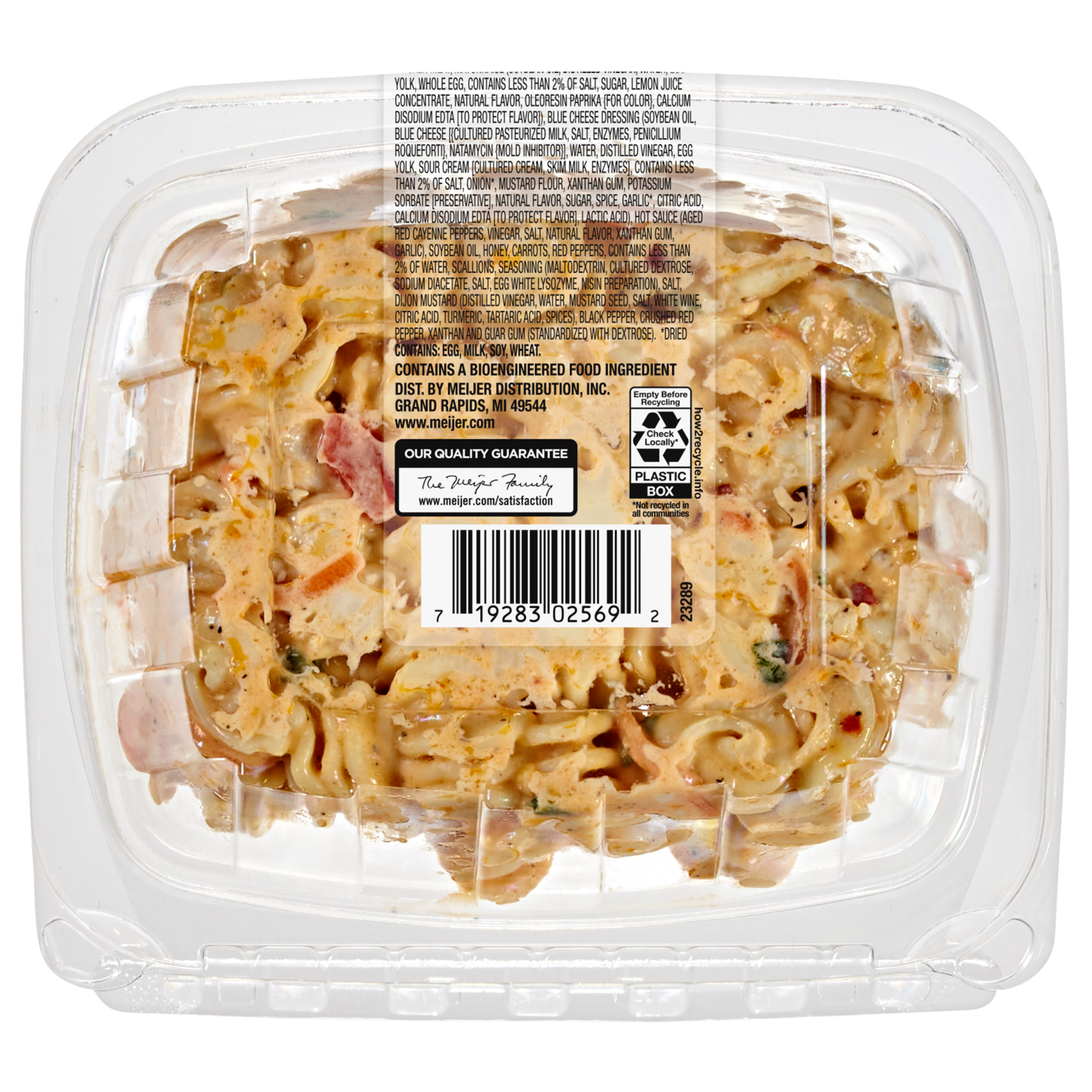 slide 2 of 5, Fresh from Meijer Buffalo Style Chicken Pasta Salad, 7 oz., 7 oz