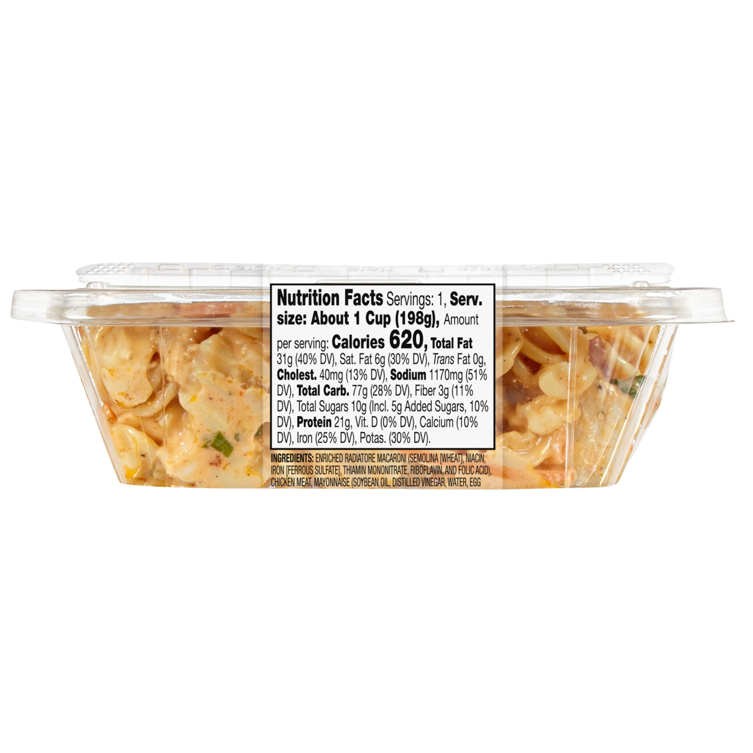 slide 3 of 5, Fresh from Meijer Buffalo Style Chicken Pasta Salad, 7 oz., 7 oz