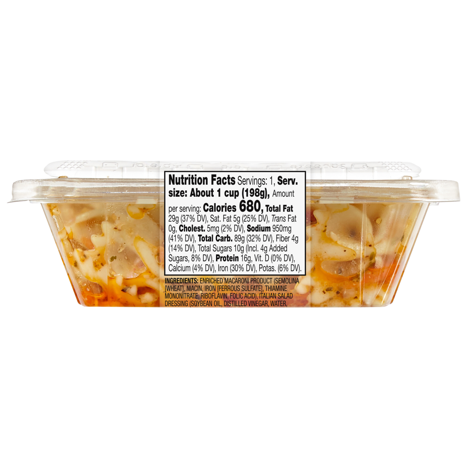 slide 3 of 5, Fresh from Meijer Zesty Bowtie Pasta Salad, 7 oz