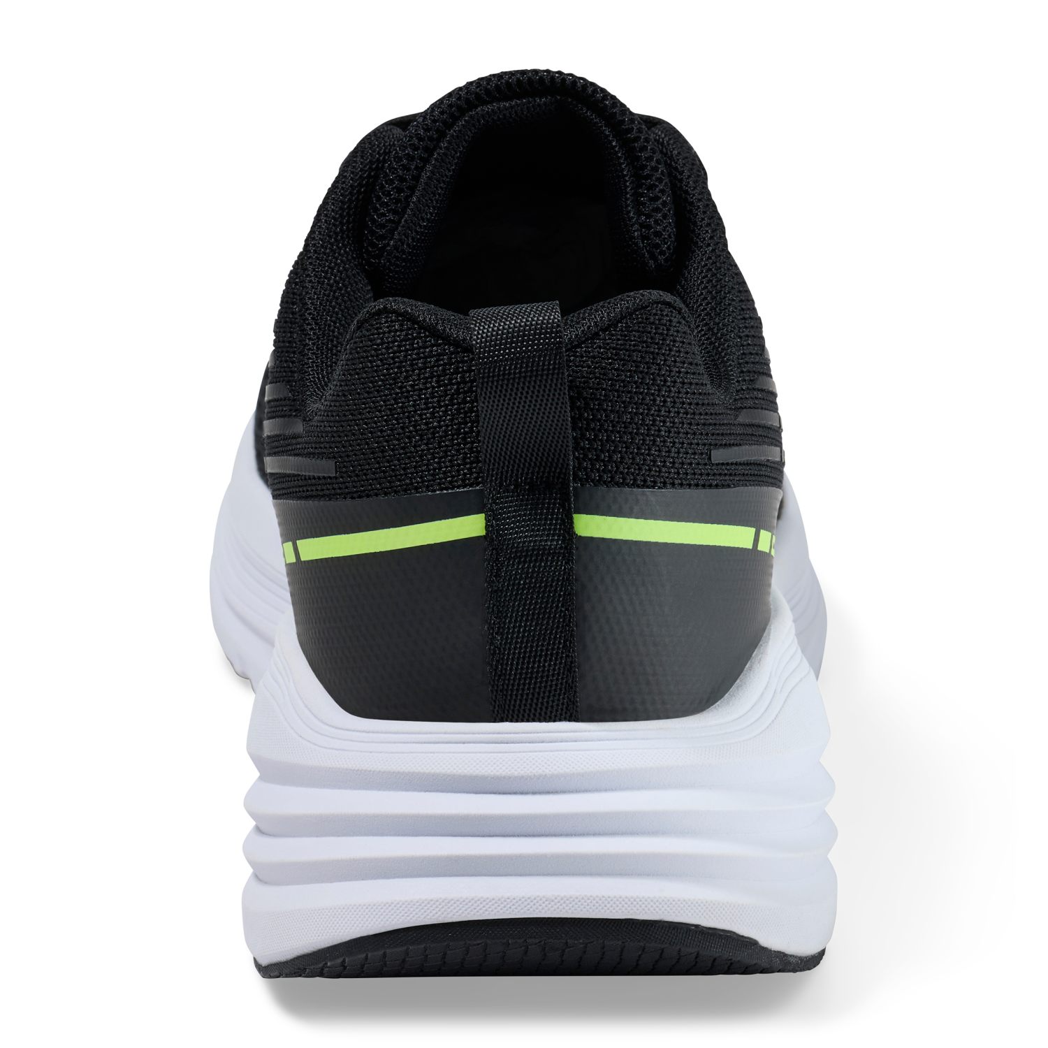 slide 2 of 6, Vively Mens Phoenix Running Shoe, Black, Size 9, Size 9