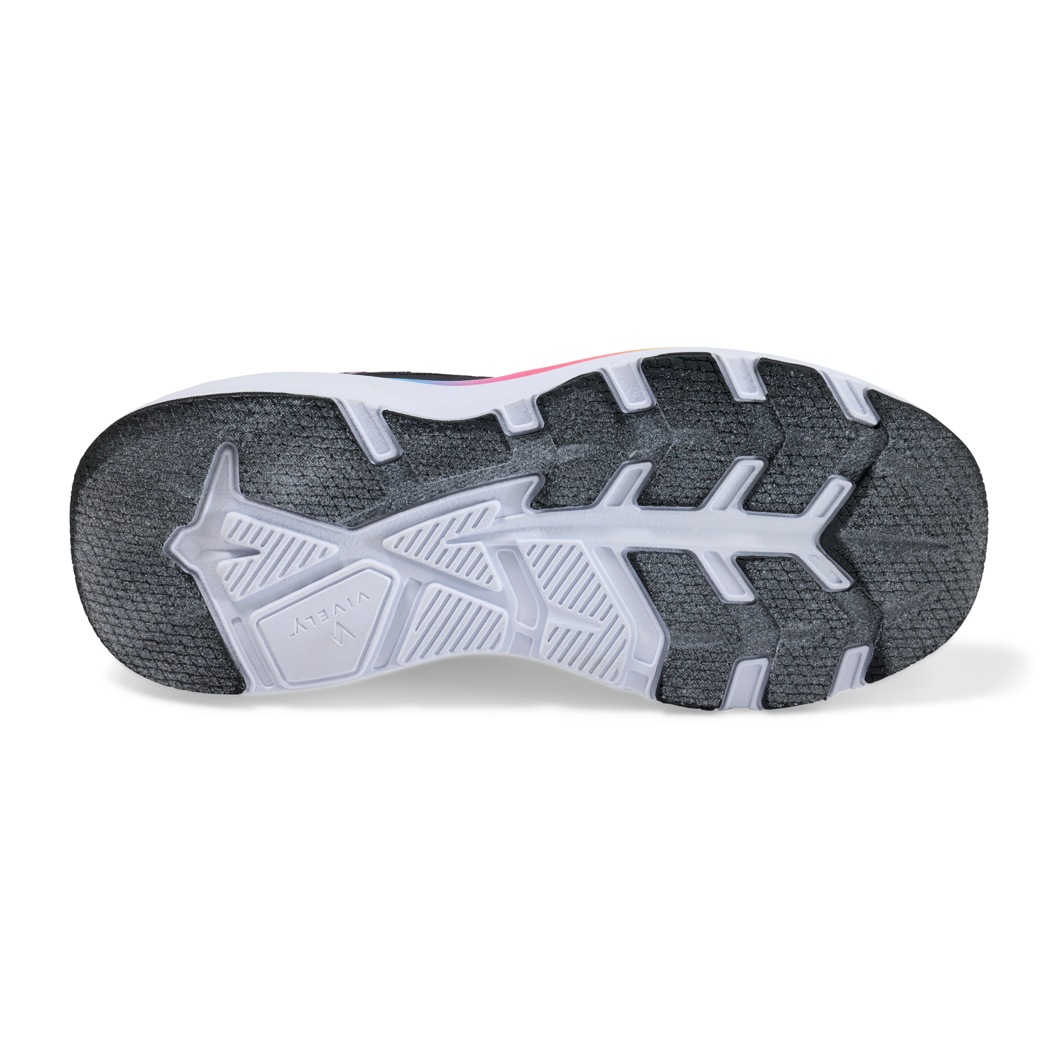 slide 3 of 6, Vively Womens Phoenix Running Shoe, Black, Size 7, Size 7