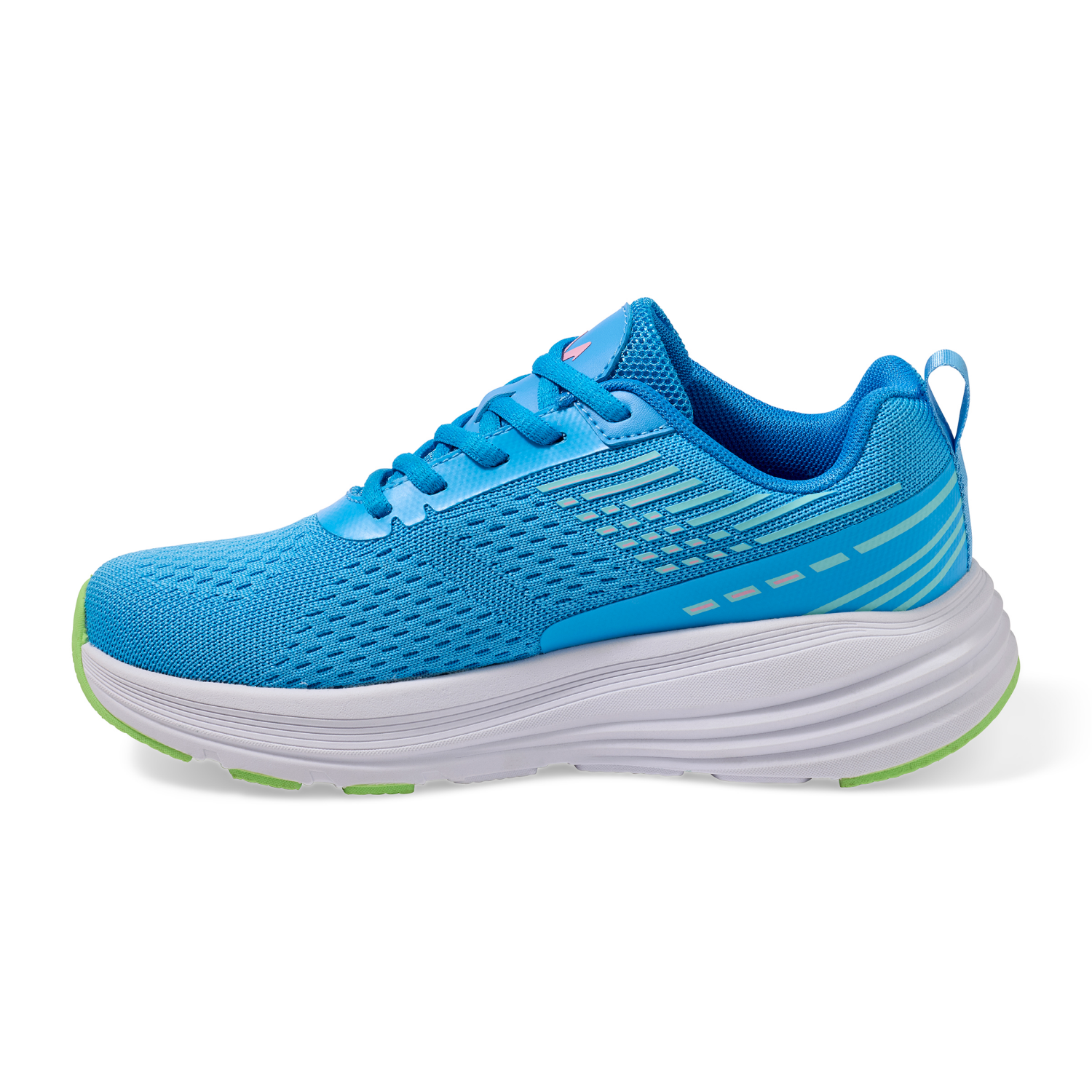 slide 4 of 6, Vively Womens Phoenix Running Shoe, Blue, Size 7, Size 7