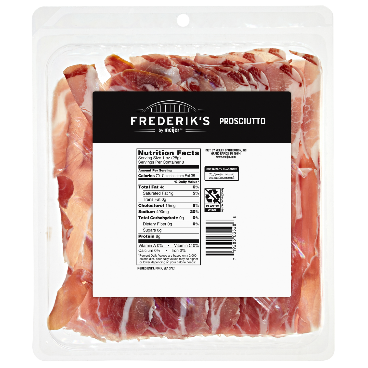 slide 2 of 2, Frederik's by Meijer Prosciutto, 8 oz., 8 oz