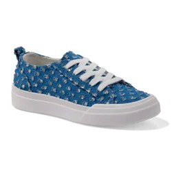 Falls Creek Girls' Festival S Casual Shoe, Blue, Size 12