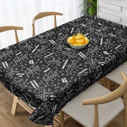 ESSENTIAL M M Essentials Sunday Funday PEVA Tablecloth, 60 in x 84 in