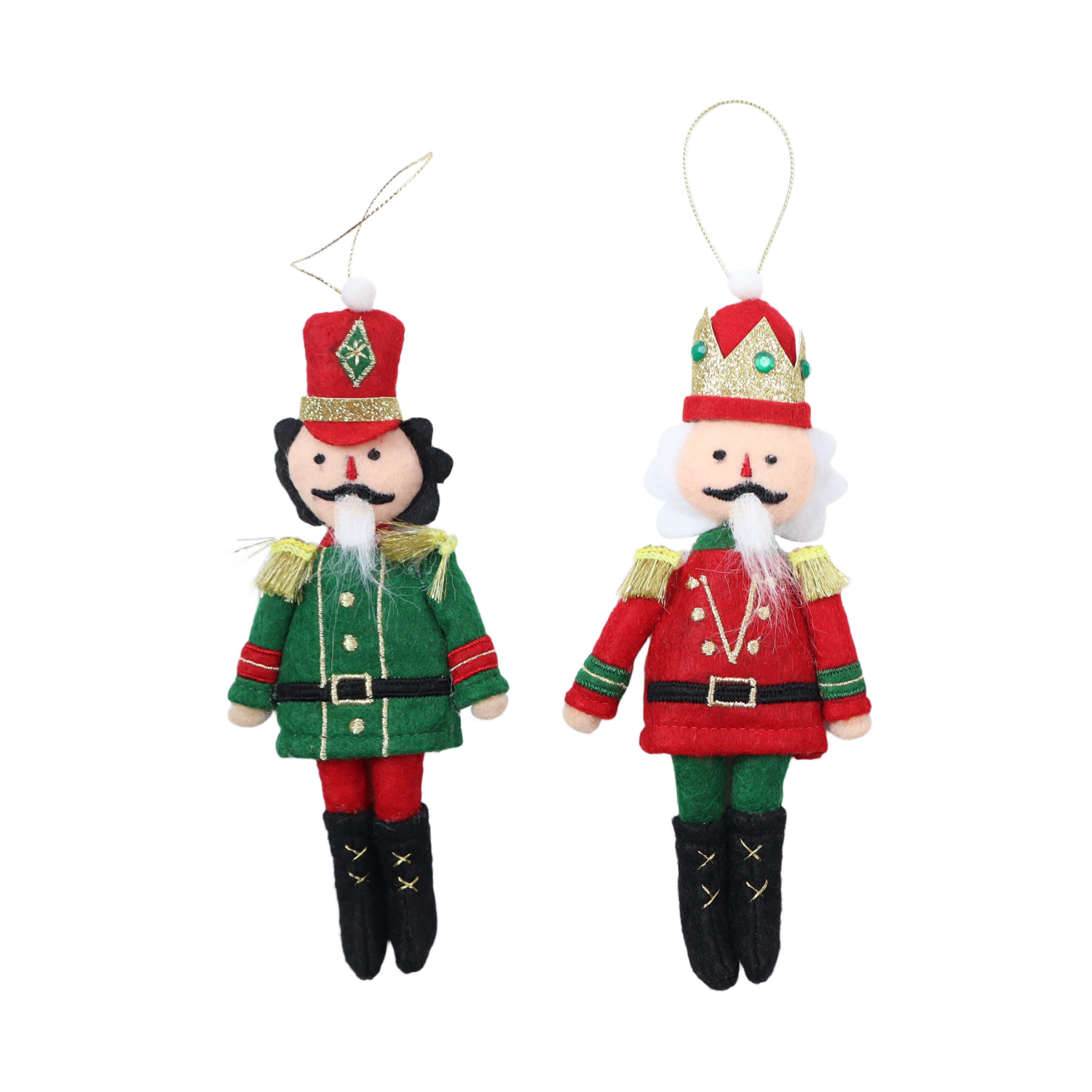 slide 1 of 3, December Home DH Nutcracker 7 In H 2 Ast, 7 in