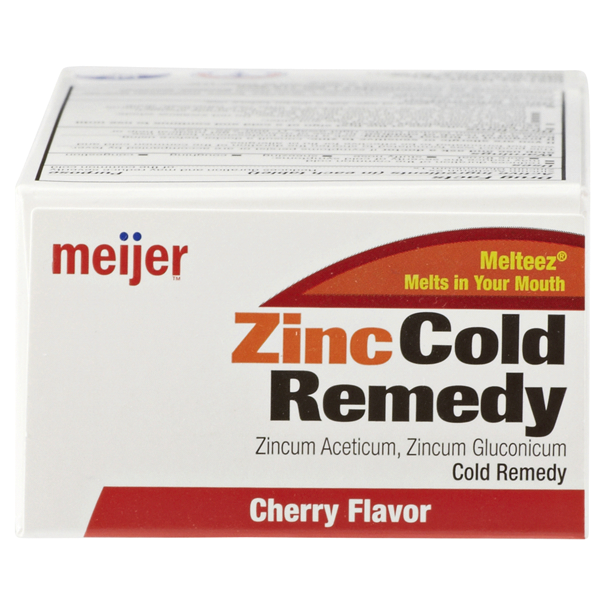 slide 3 of 6, Meijer Zinc Cold Therapy Tablets Cherry, 25 ct