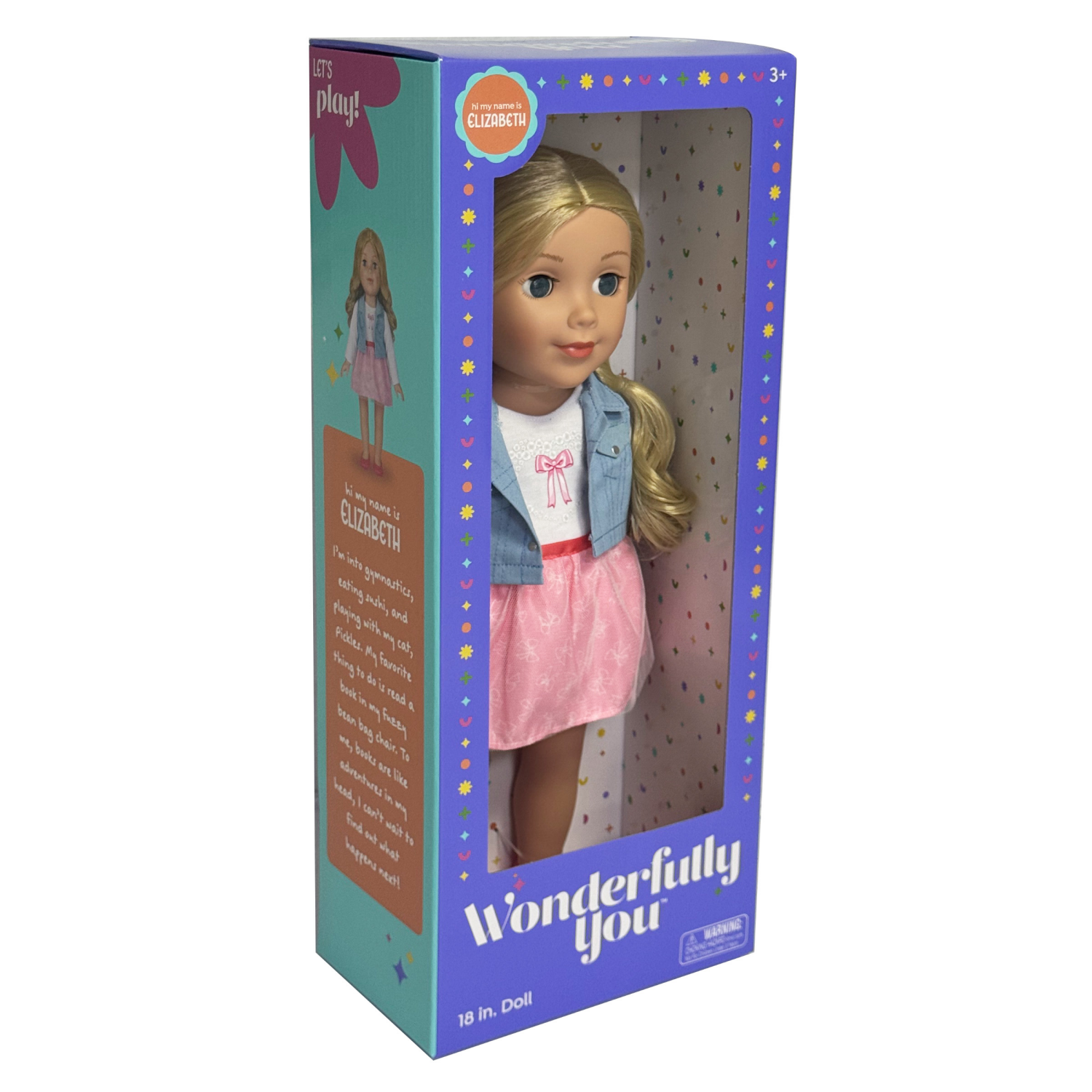 slide 6 of 8, Wonderfully You Elizabeth 18" Fashion Doll, 18 in