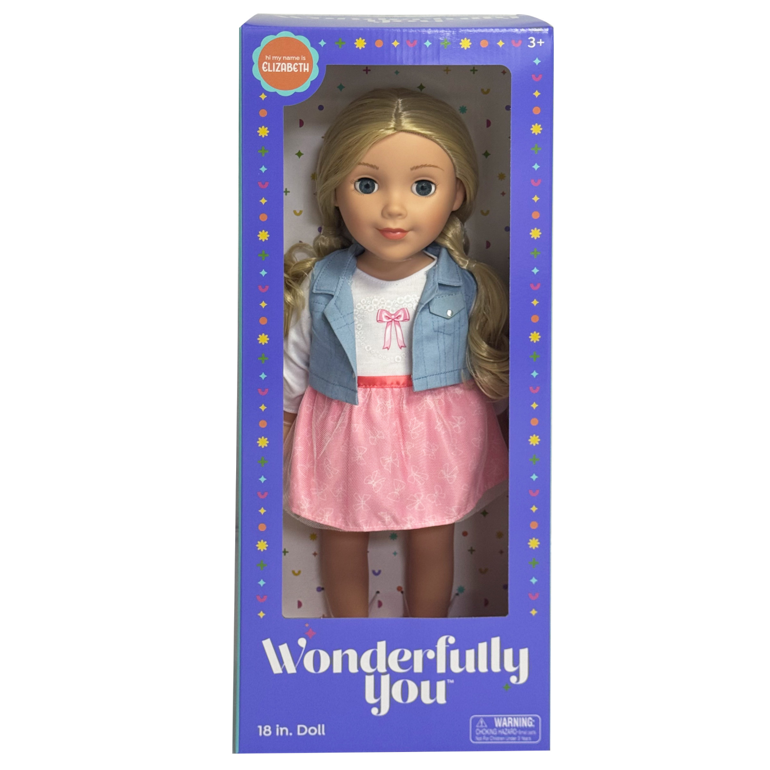 slide 1 of 8, Wonderfully You Elizabeth 18" Fashion Doll, 18 in