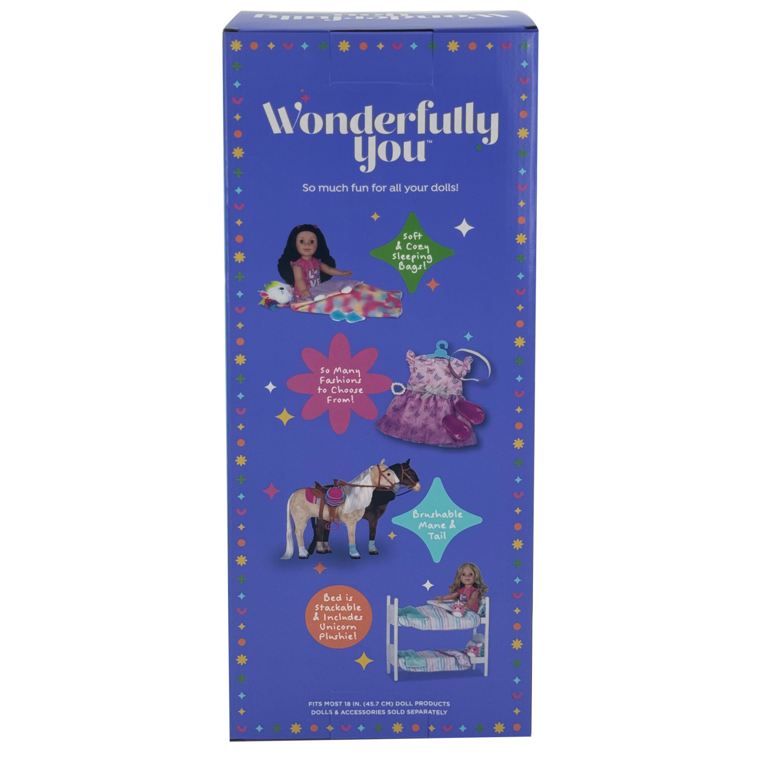 slide 2 of 8, Wonderfully You Nova 18" Fashion Doll, 18 in