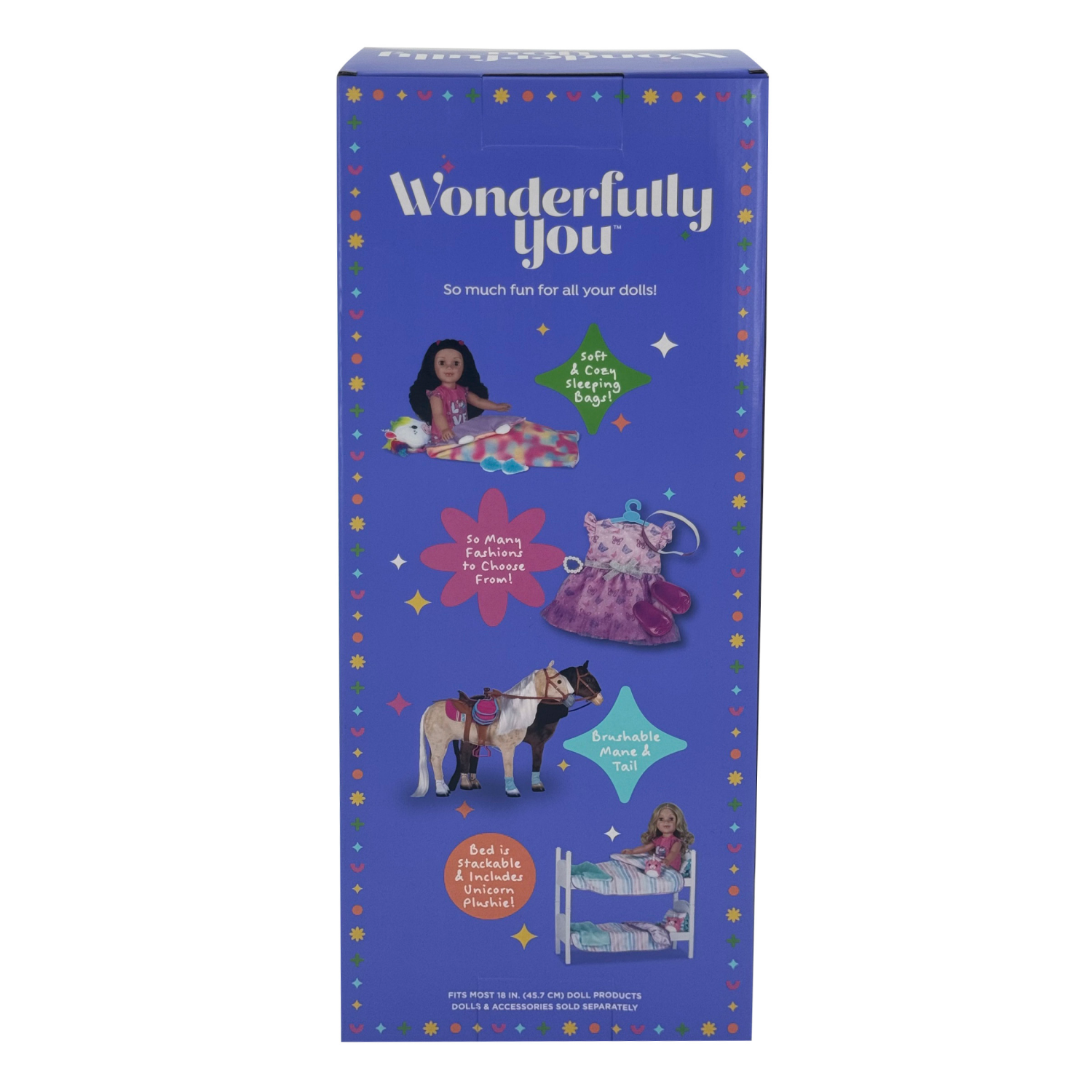 slide 2 of 8, Wonderfully You Briley 18" Fashion Doll, 18 in