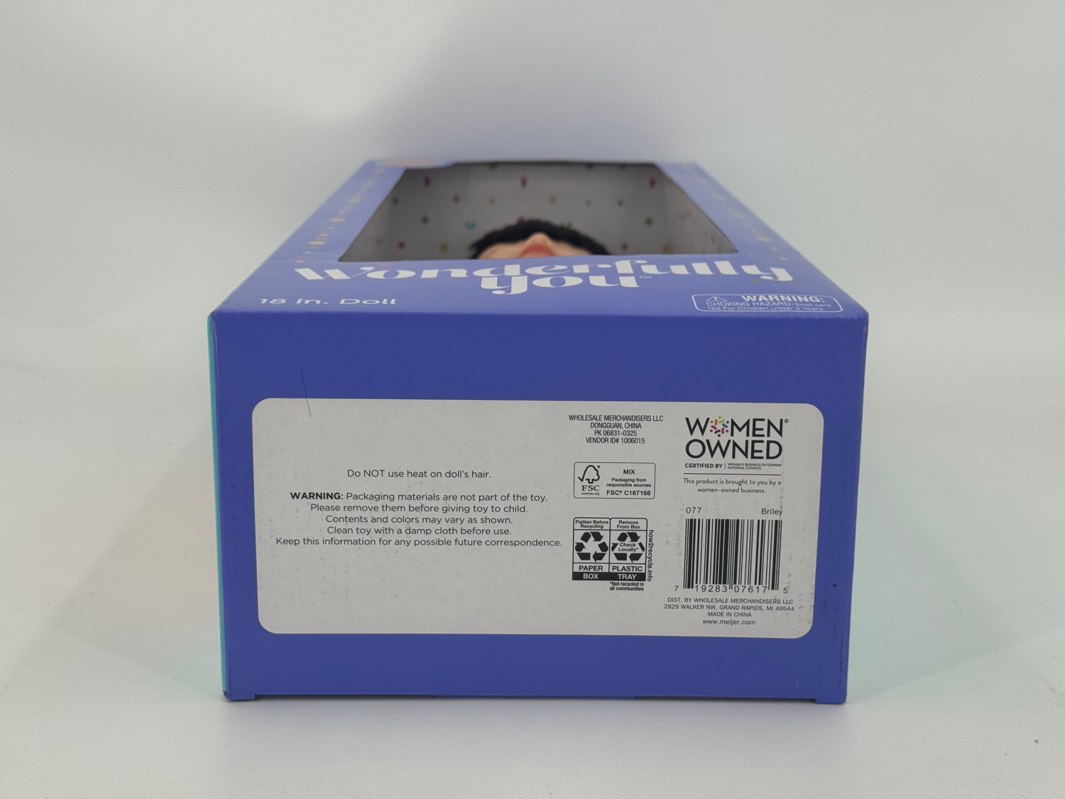 slide 3 of 8, Wonderfully You Briley 18" Fashion Doll, 18 in