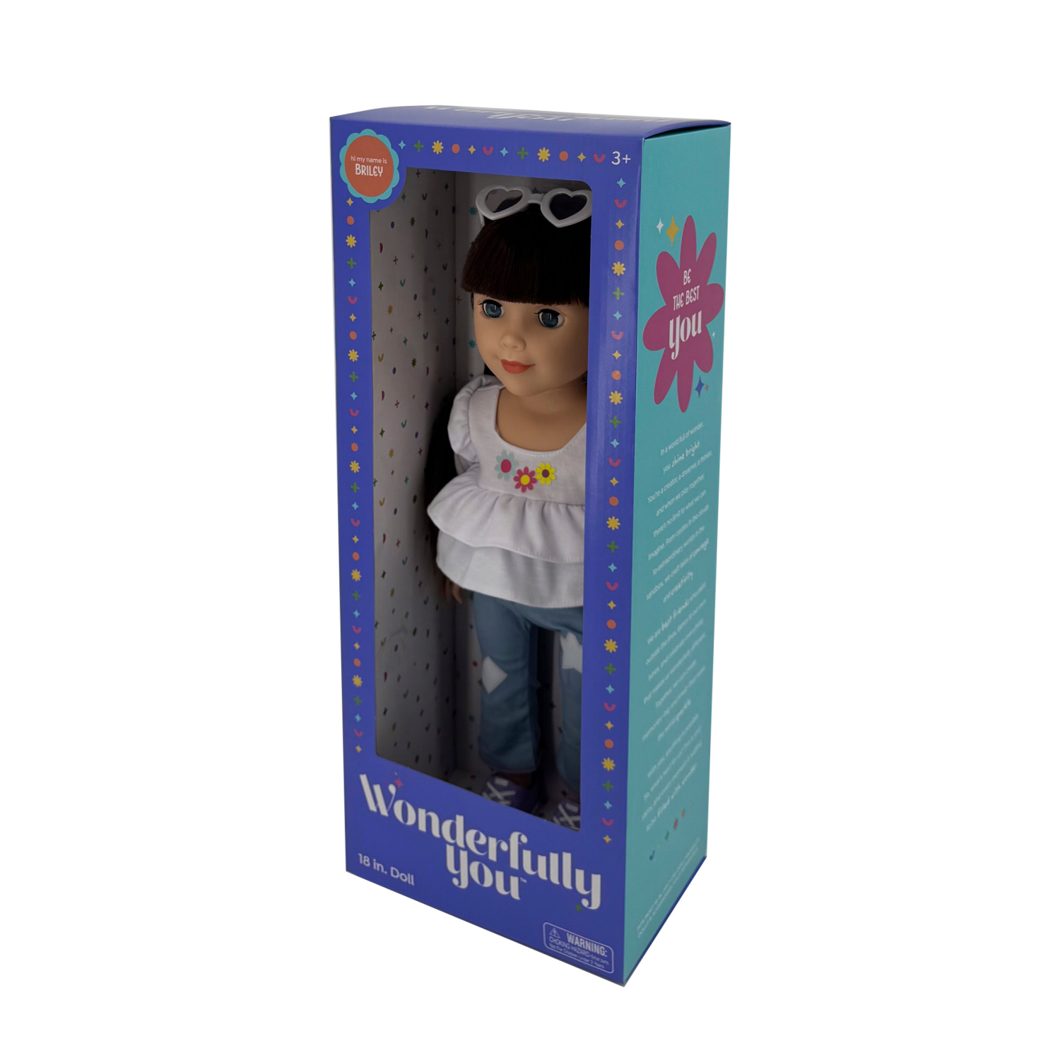 slide 7 of 8, Wonderfully You Briley 18" Fashion Doll, 18 in