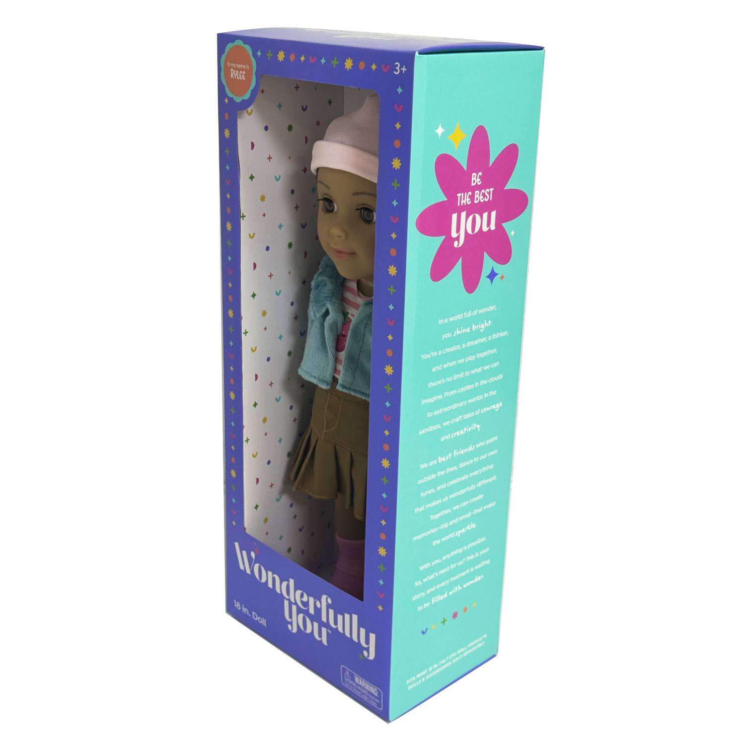 slide 7 of 8, Wonderfully You Rylee 18" Fashion Doll, 18 in