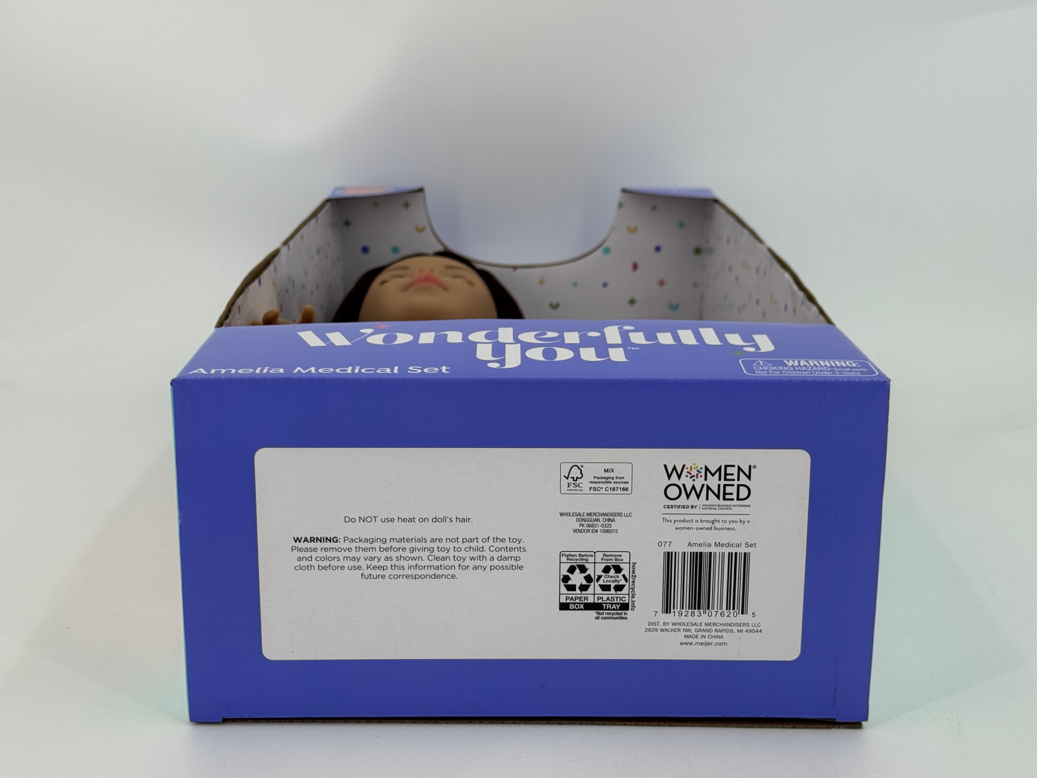 slide 3 of 8, Wonderfully You Amelia Medical Set, 18" Doll and Accessories Set, 18 in