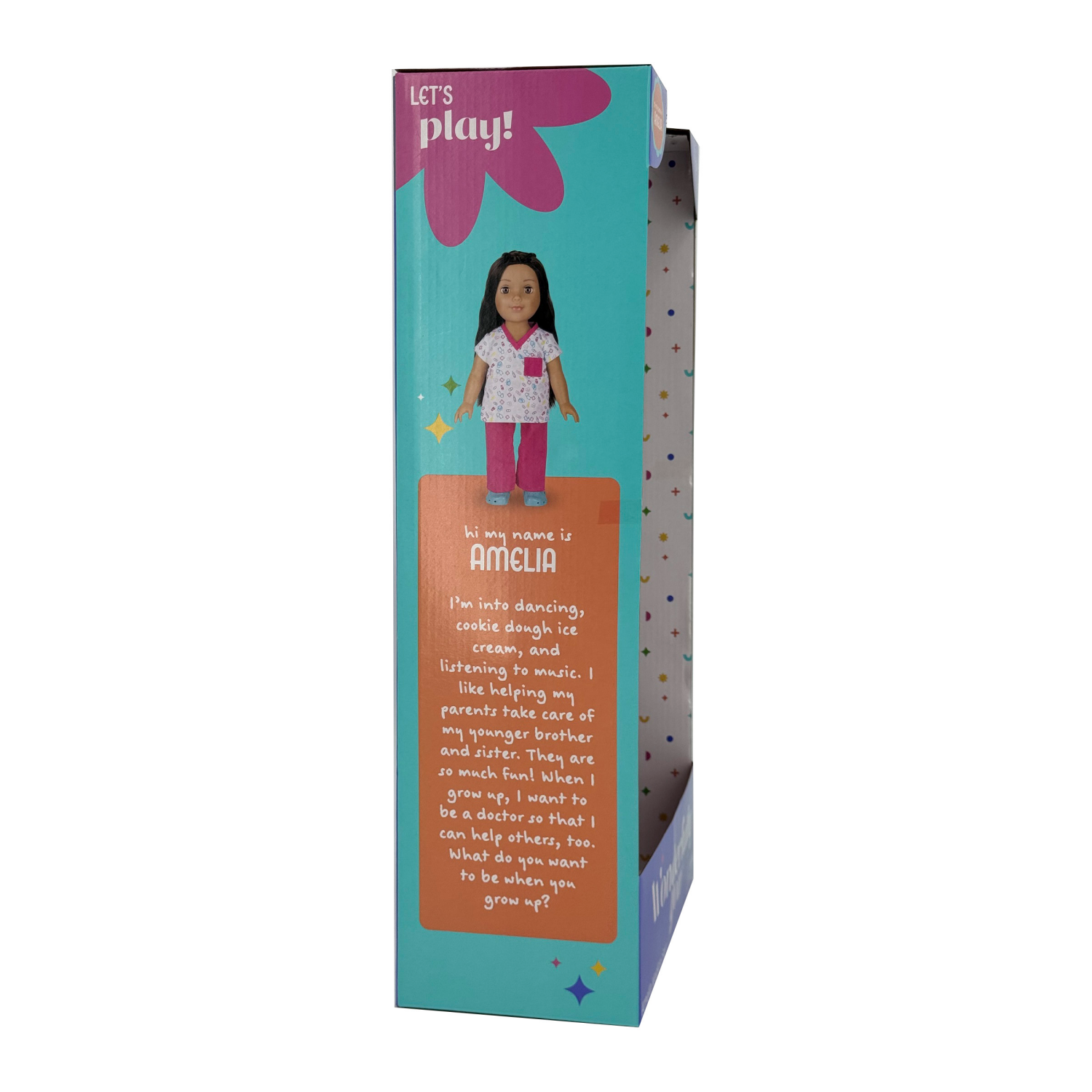 slide 4 of 8, Wonderfully You Amelia Medical Set, 18" Doll and Accessories Set, 18 in