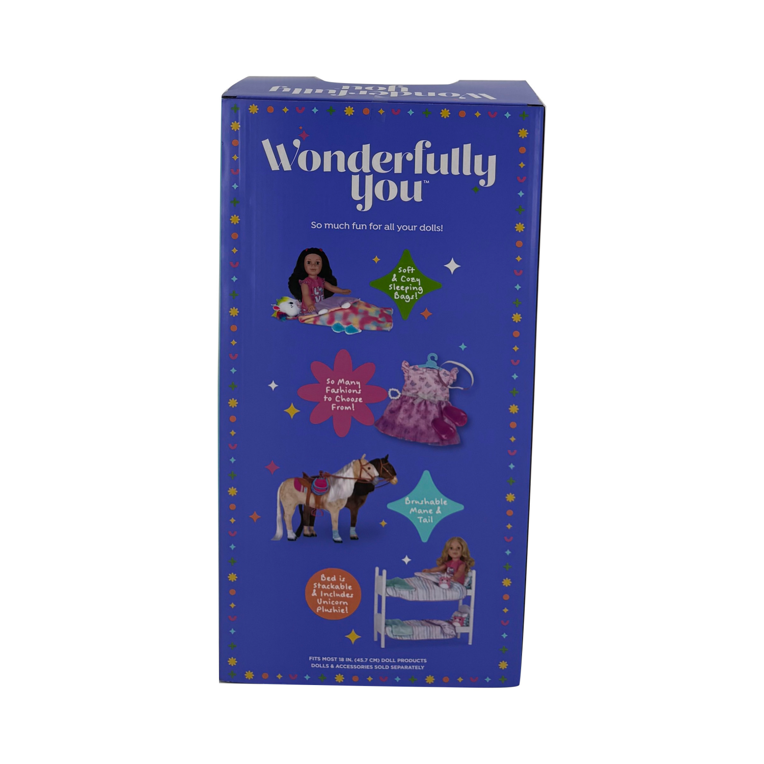 slide 2 of 8, Wonderfully You Mia Travel Set, 18" Doll and Accessories Set, 18 in