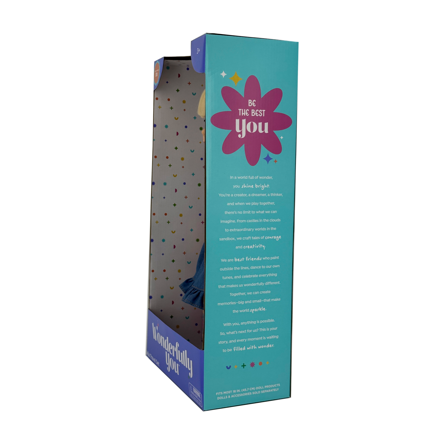 slide 5 of 8, Wonderfully You Mia Travel Set, 18" Doll and Accessories Set, 18 in