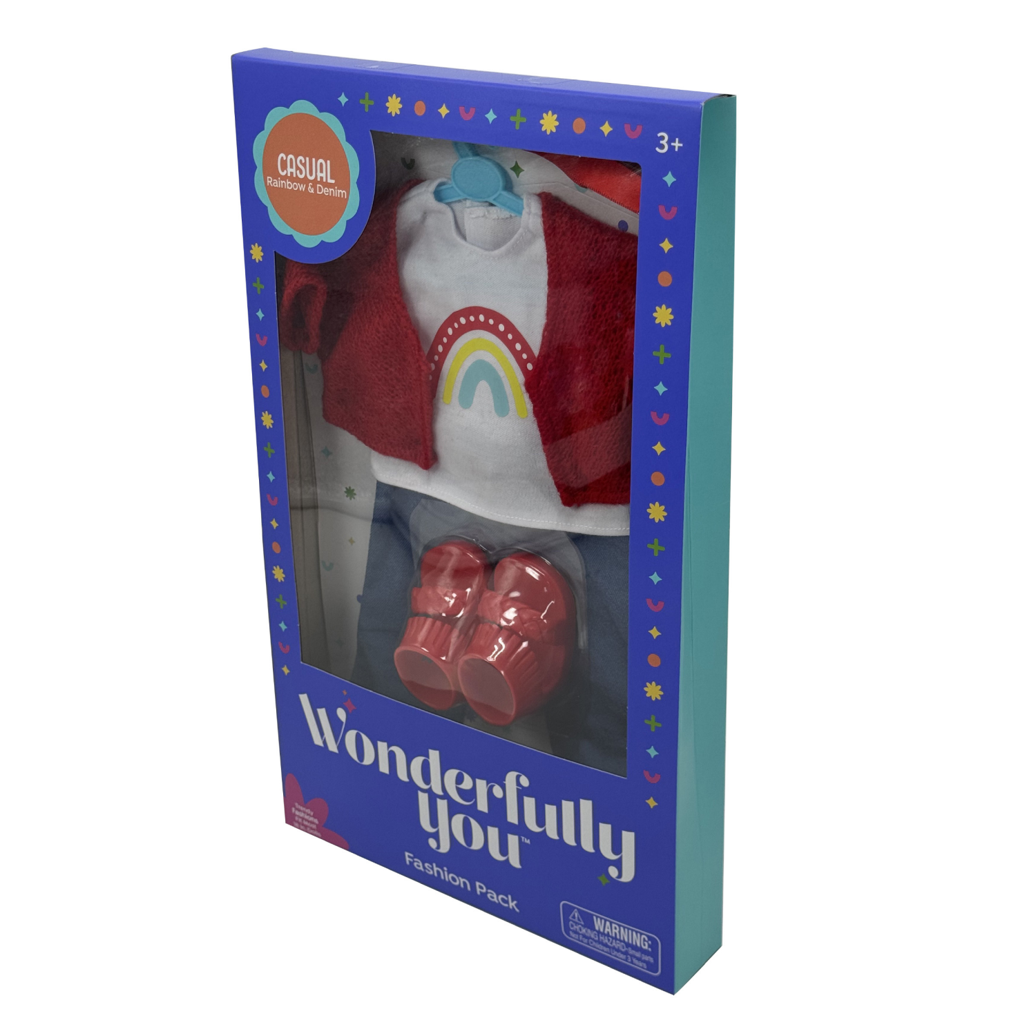 slide 7 of 8, Wonderfully You 18" Doll Fashion Pack Casual Assortment, 18 in