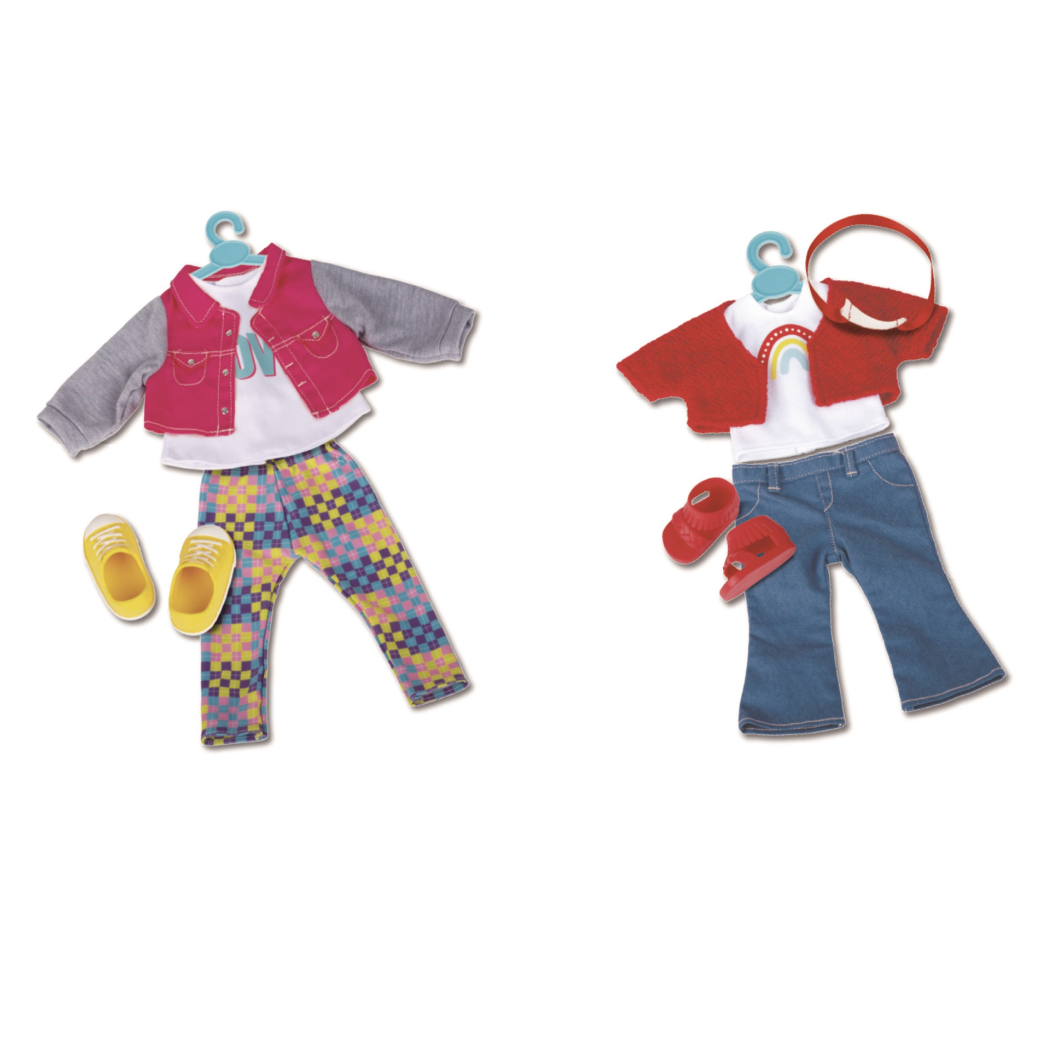slide 8 of 8, Wonderfully You 18" Doll Fashion Pack Casual Assortment, 18 in