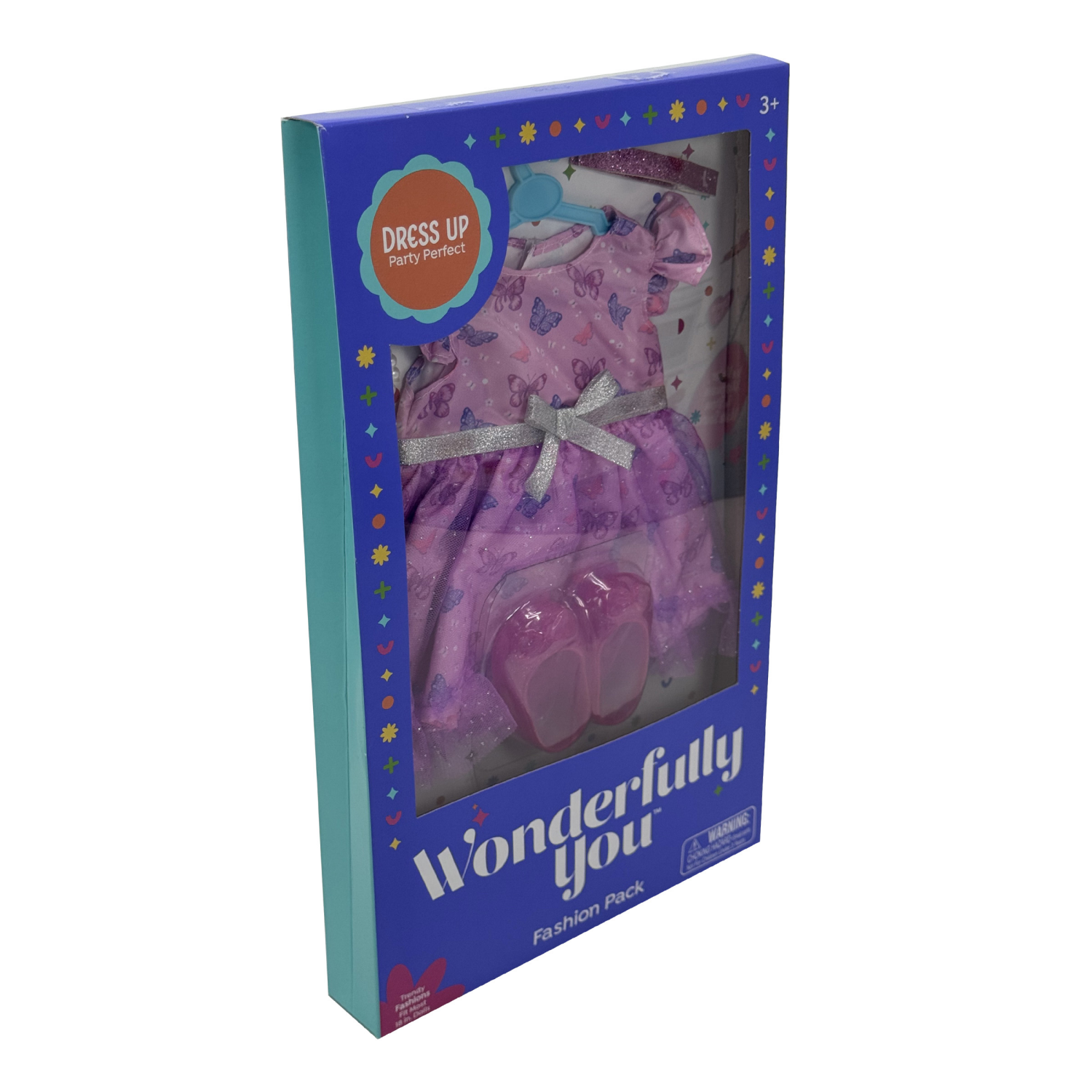 slide 6 of 8, Wonderfully You 18" Doll Fashion Pack Dress Up Assortment, 18 in