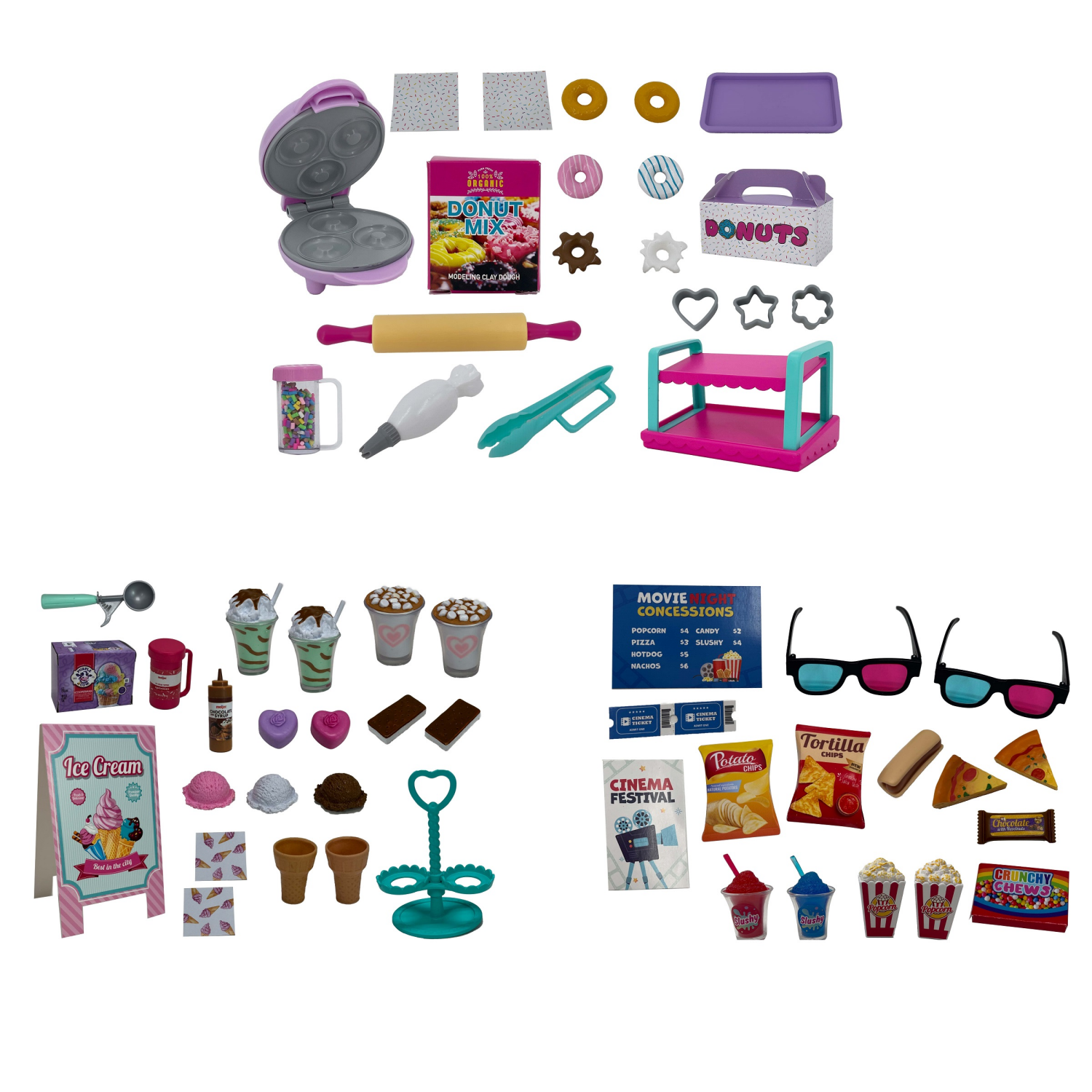 slide 7 of 7, Wonderfully You Activity Set Food Assortment, 1 ct