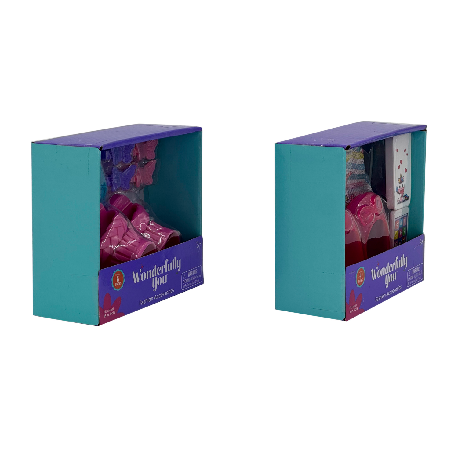 slide 4 of 8, Wonderfully You 18" Doll Accessories Pack Assortment, 18 in