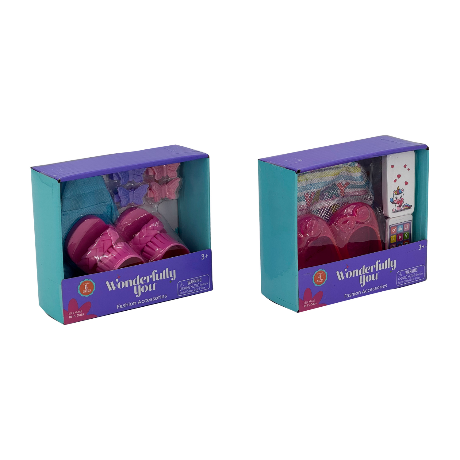 slide 6 of 8, Wonderfully You 18" Doll Accessories Pack Assortment, 18 in