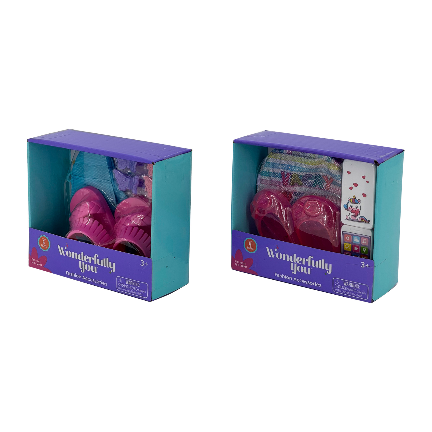 slide 7 of 8, Wonderfully You 18" Doll Accessories Pack Assortment, 18 in