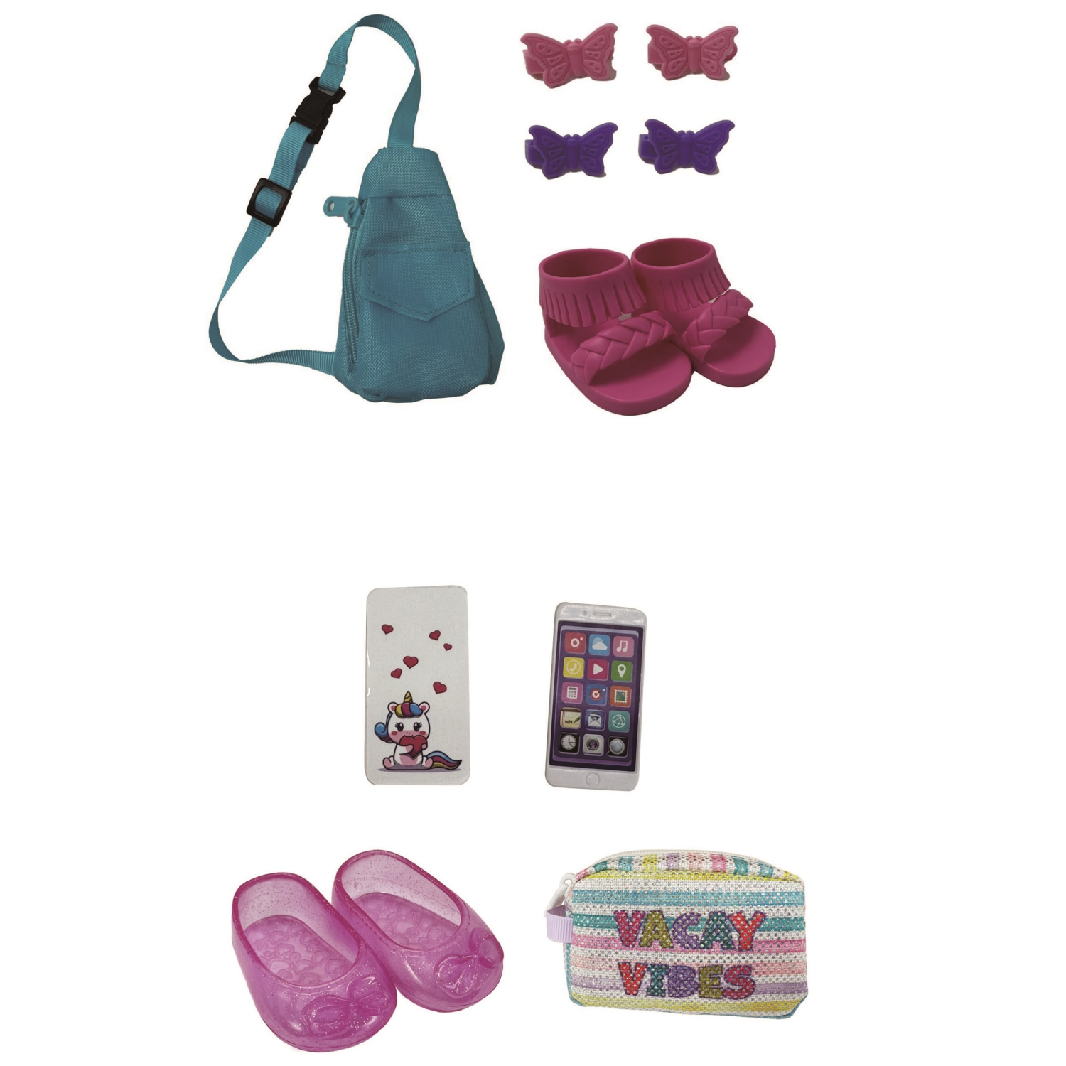 slide 8 of 8, Wonderfully You 18" Doll Accessories Pack Assortment, 18 in