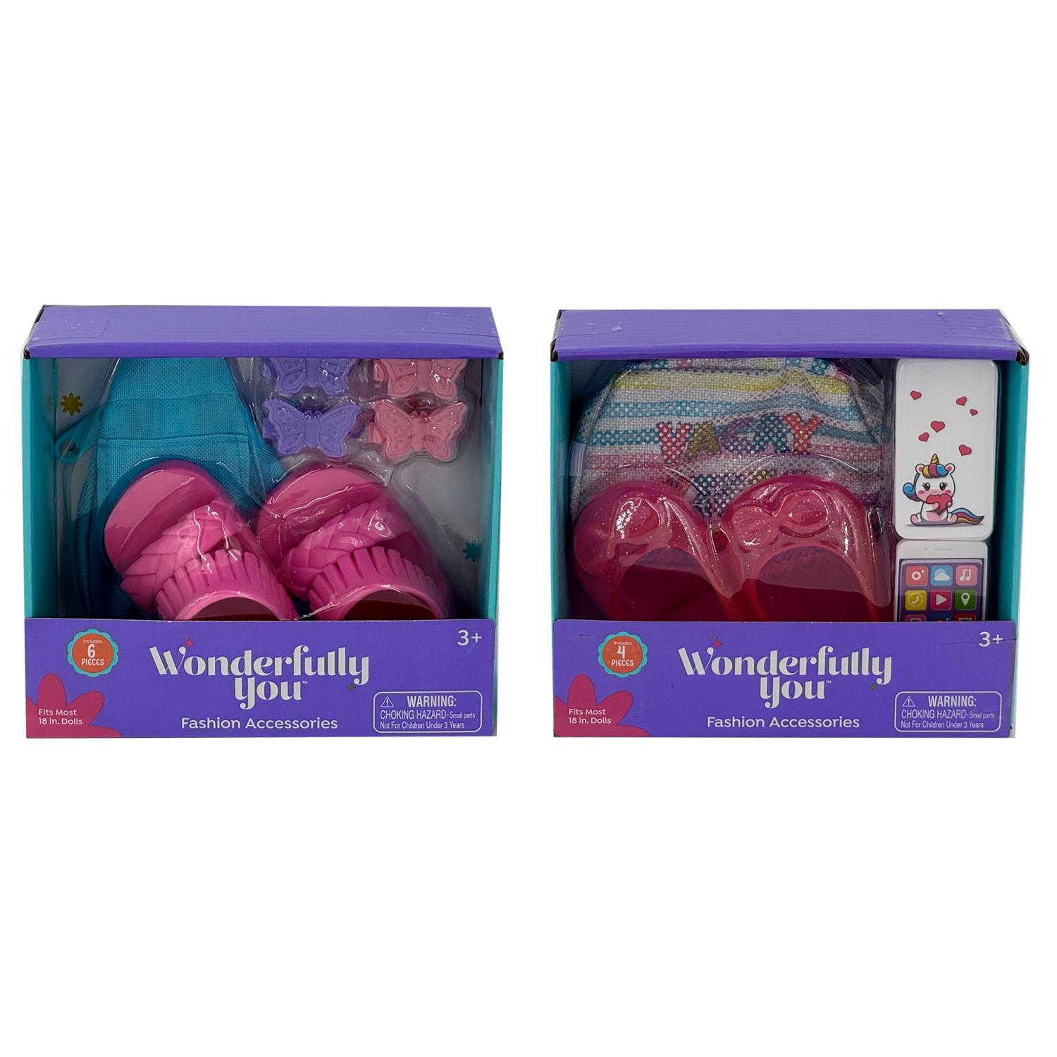 slide 1 of 8, Wonderfully You 18" Doll Accessories Pack Assortment, 18 in