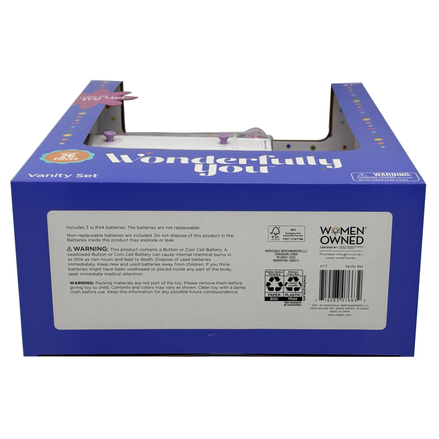 slide 3 of 8, Wonderfully You Vanity Set, 1 ct