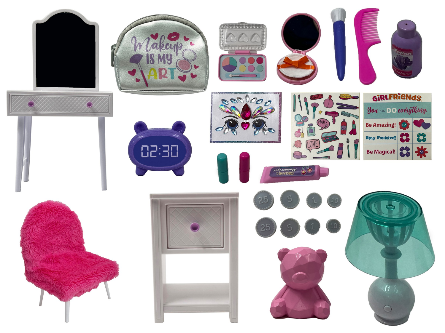 slide 8 of 8, Wonderfully You Vanity Set, 1 ct