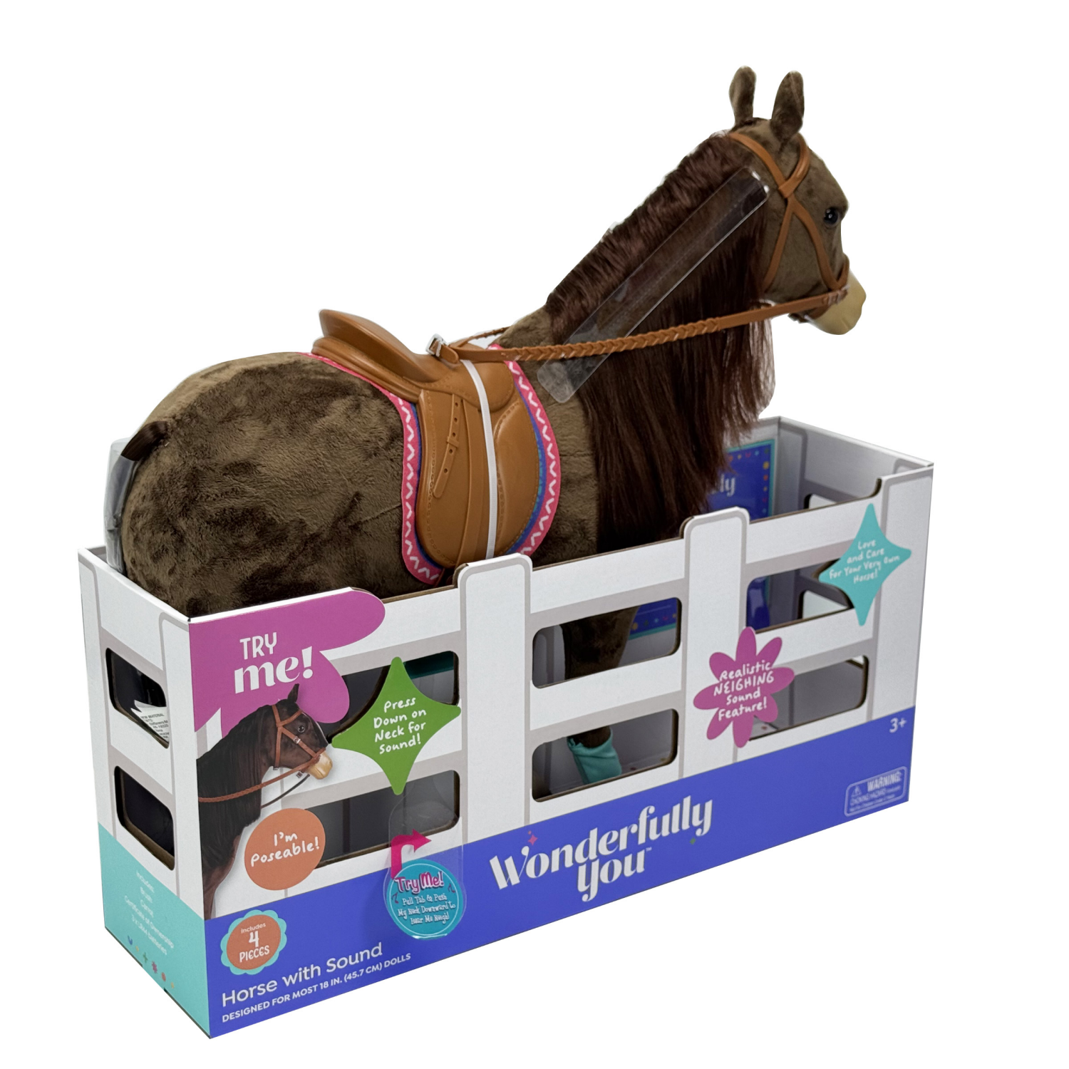 slide 6 of 8, Wonderfully You Horse With Sound Assortment, 1 ct