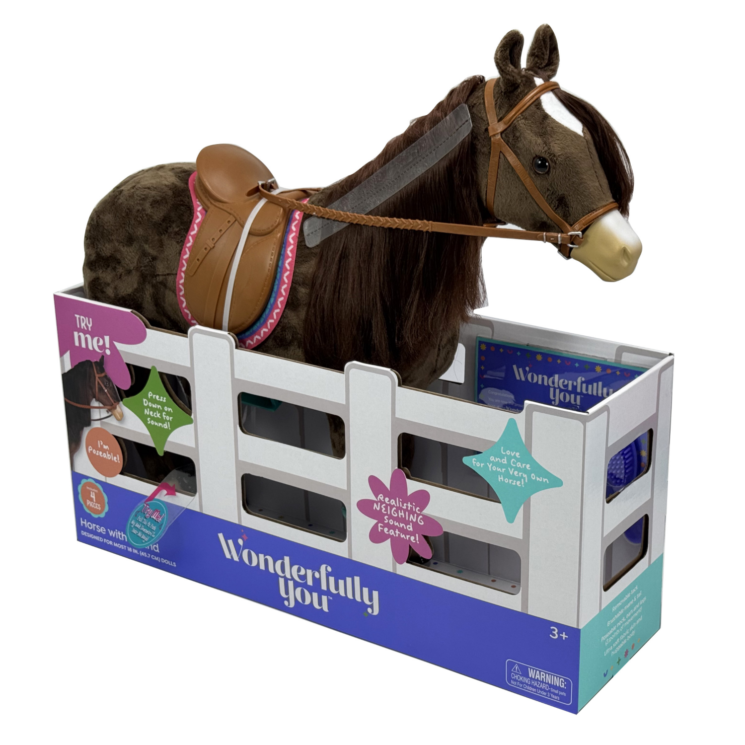 slide 7 of 8, Wonderfully You Horse With Sound Assortment, 1 ct