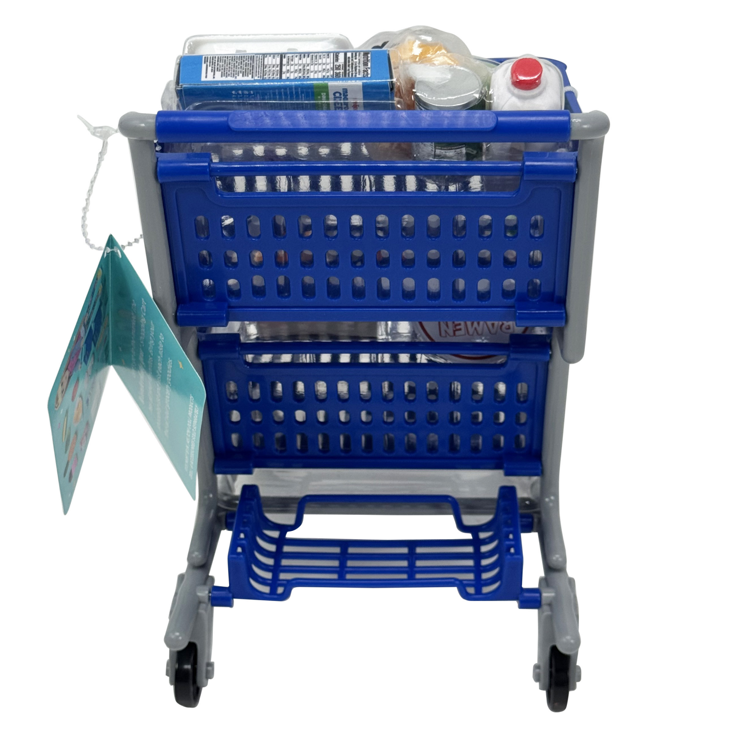 slide 2 of 8, Wonderfully You Shopping Cart and Groceries Set, 1 ct