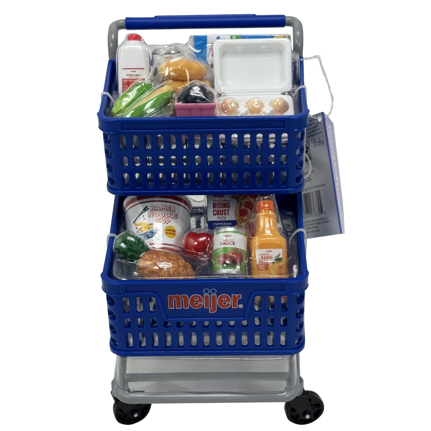 slide 1 of 8, Wonderfully You Shopping Cart and Groceries Set, 1 ct