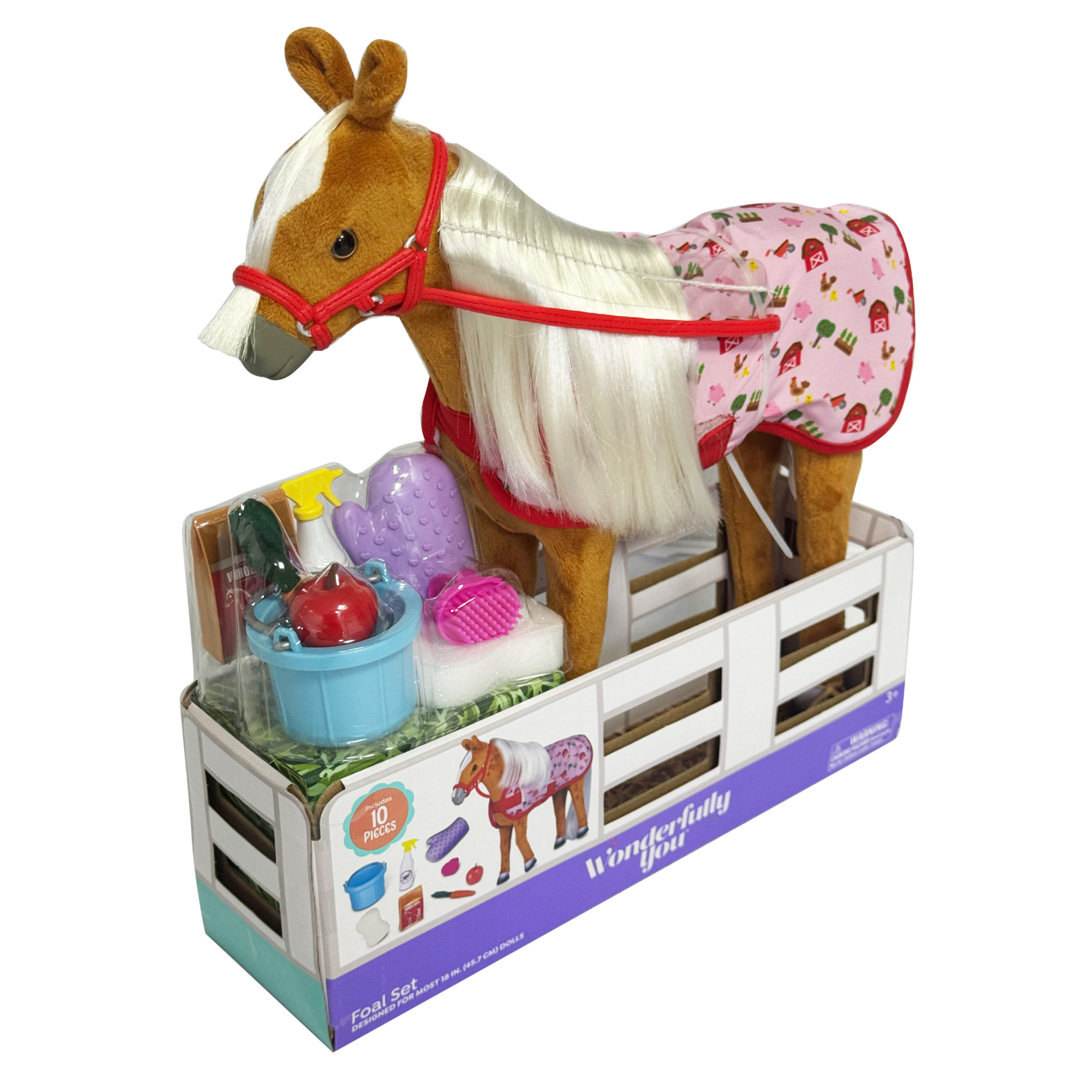slide 4 of 8, Wonderfully You Foal for 18" Dolls, 18 in