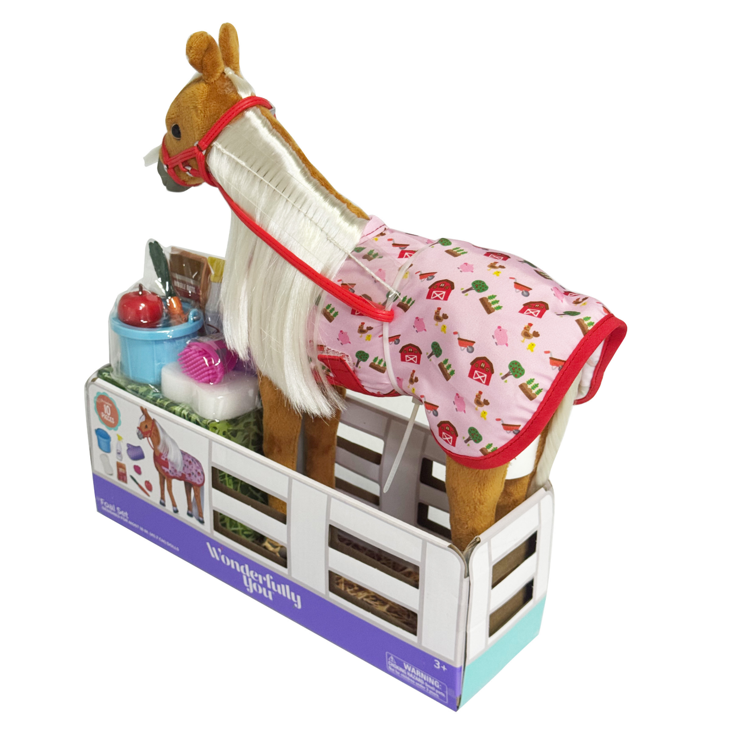 slide 7 of 8, Wonderfully You Foal for 18" Dolls, 18 in