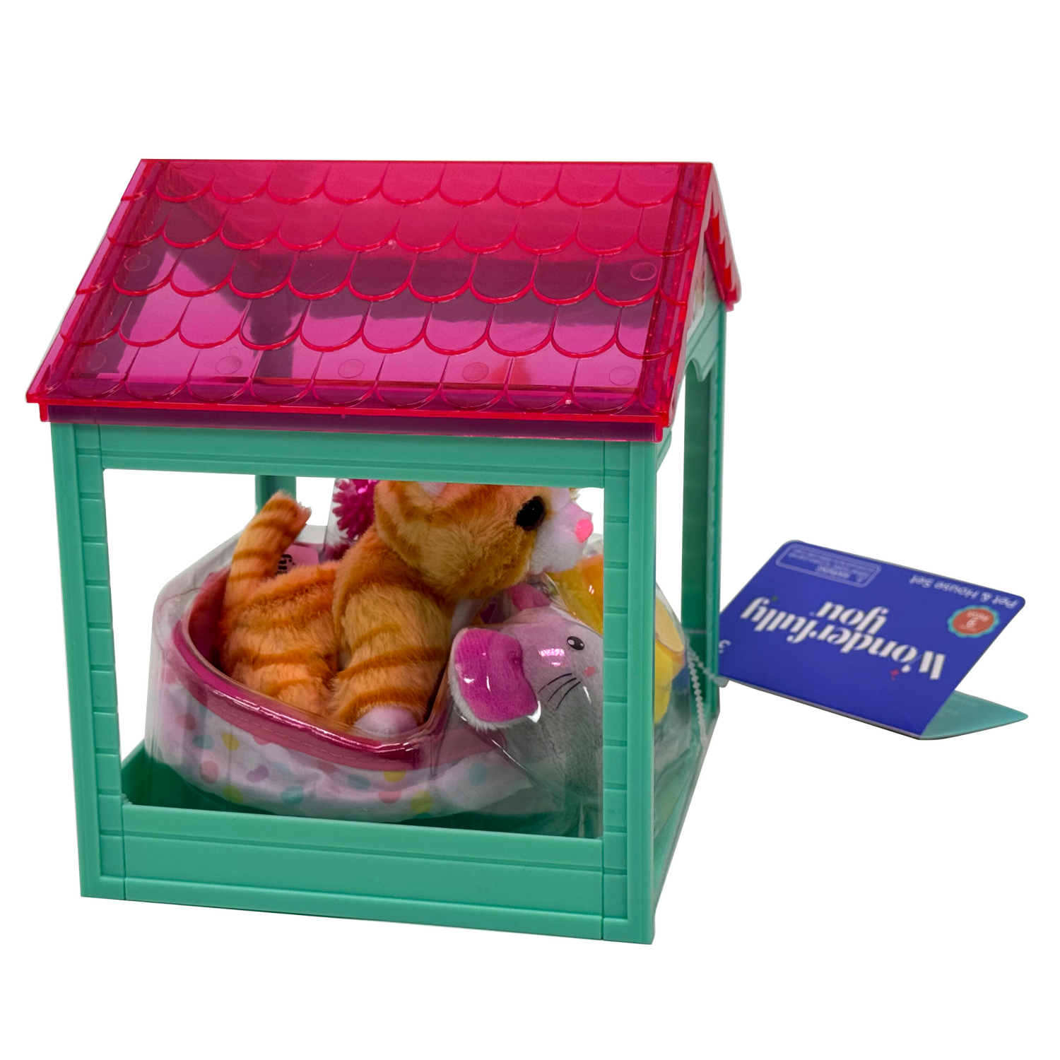slide 4 of 8, Wonderfully You Pet and House Set Assortment, 1 ct