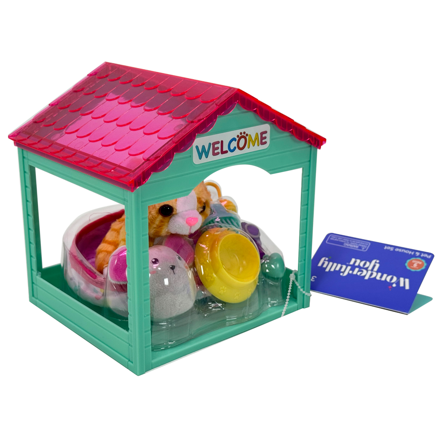 slide 6 of 8, Wonderfully You Pet and House Set Assortment, 1 ct