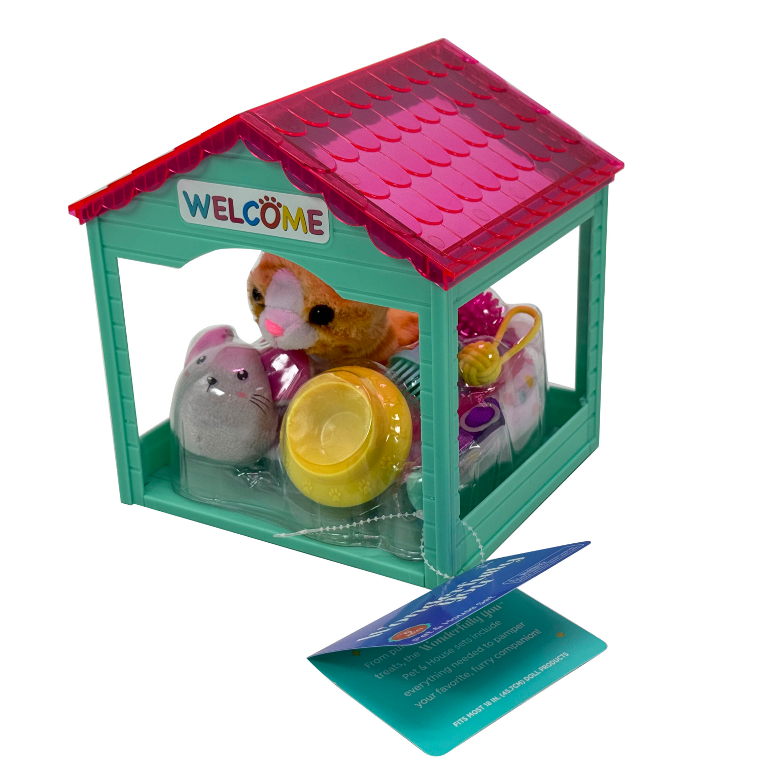 slide 7 of 8, Wonderfully You Pet and House Set Assortment, 1 ct