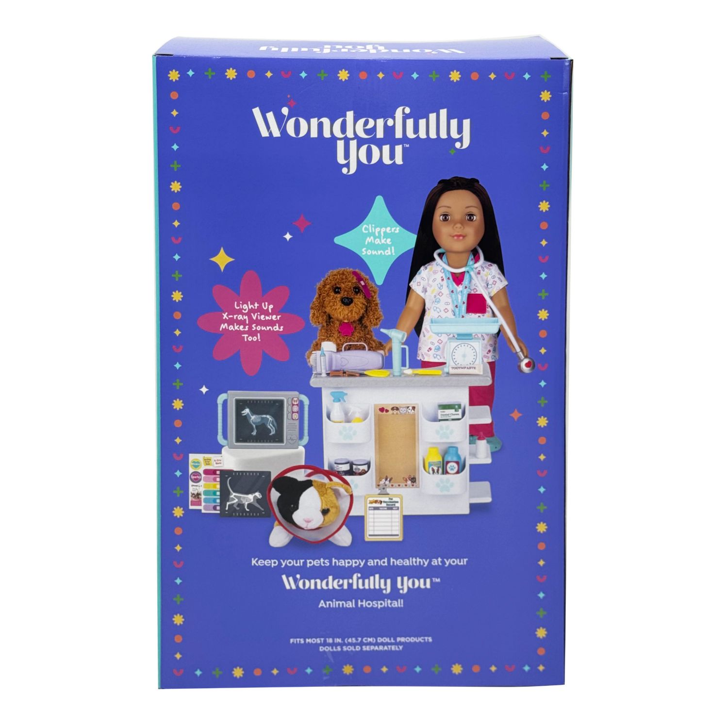 slide 2 of 8, Wonderfully You Animal Hospital Set, 1 ct