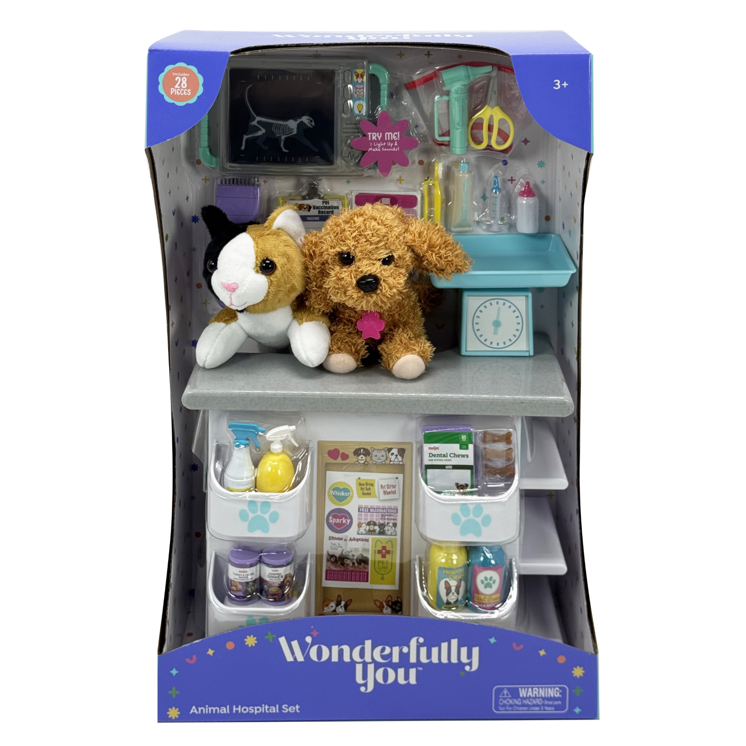 slide 1 of 8, Wonderfully You Animal Hospital Set, 1 ct